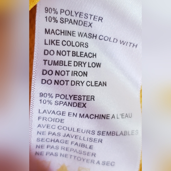 Cannondale Short Sleeve Cycling Jersey Full Zip Medium Yellow Black Wht Pockets - Picture 7 of 7